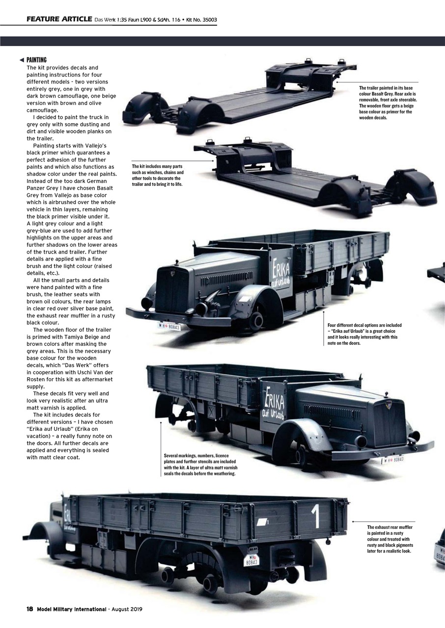 Military Modelling International Magazine Preview Pages
