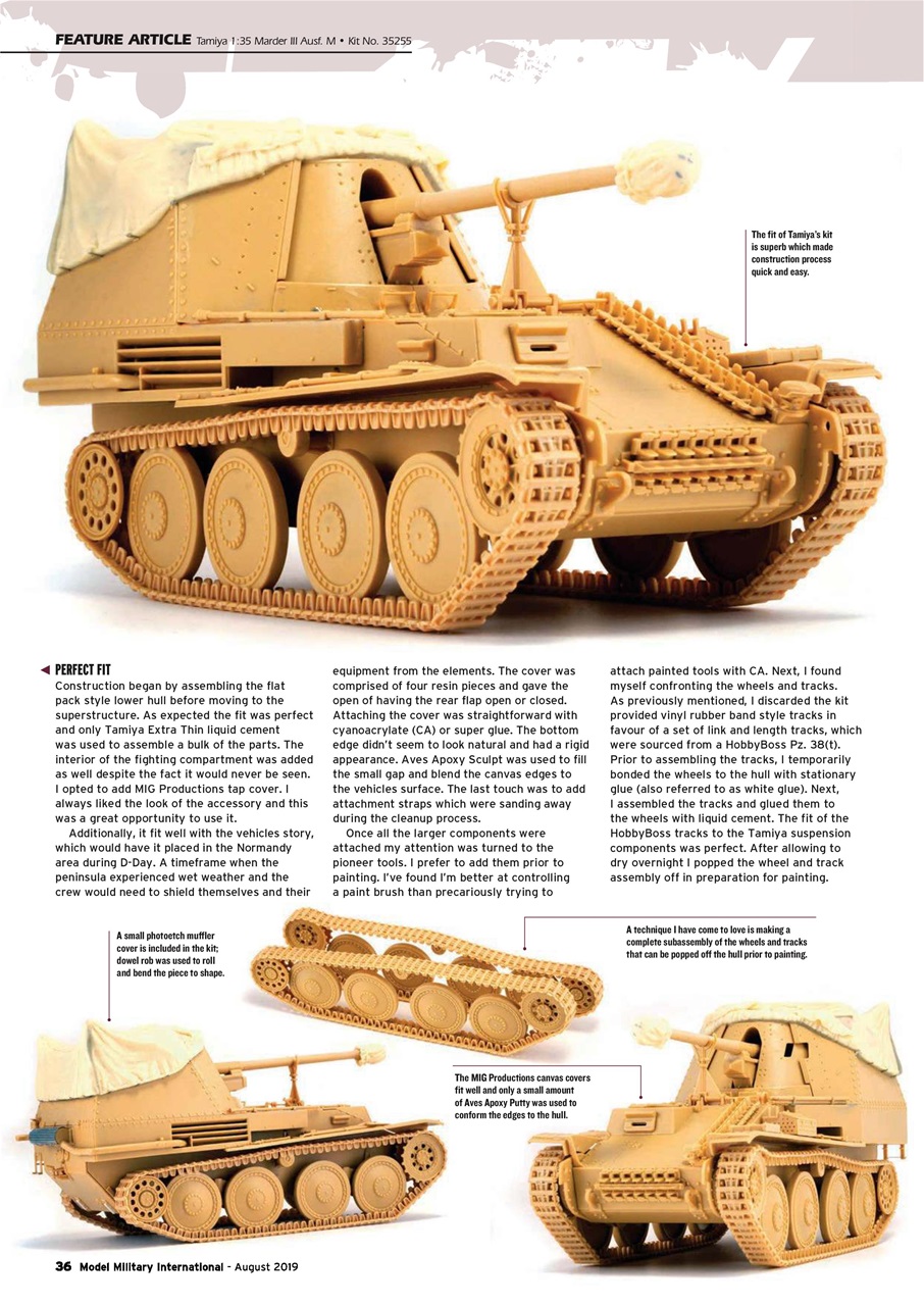 Model Military International Preview Pages