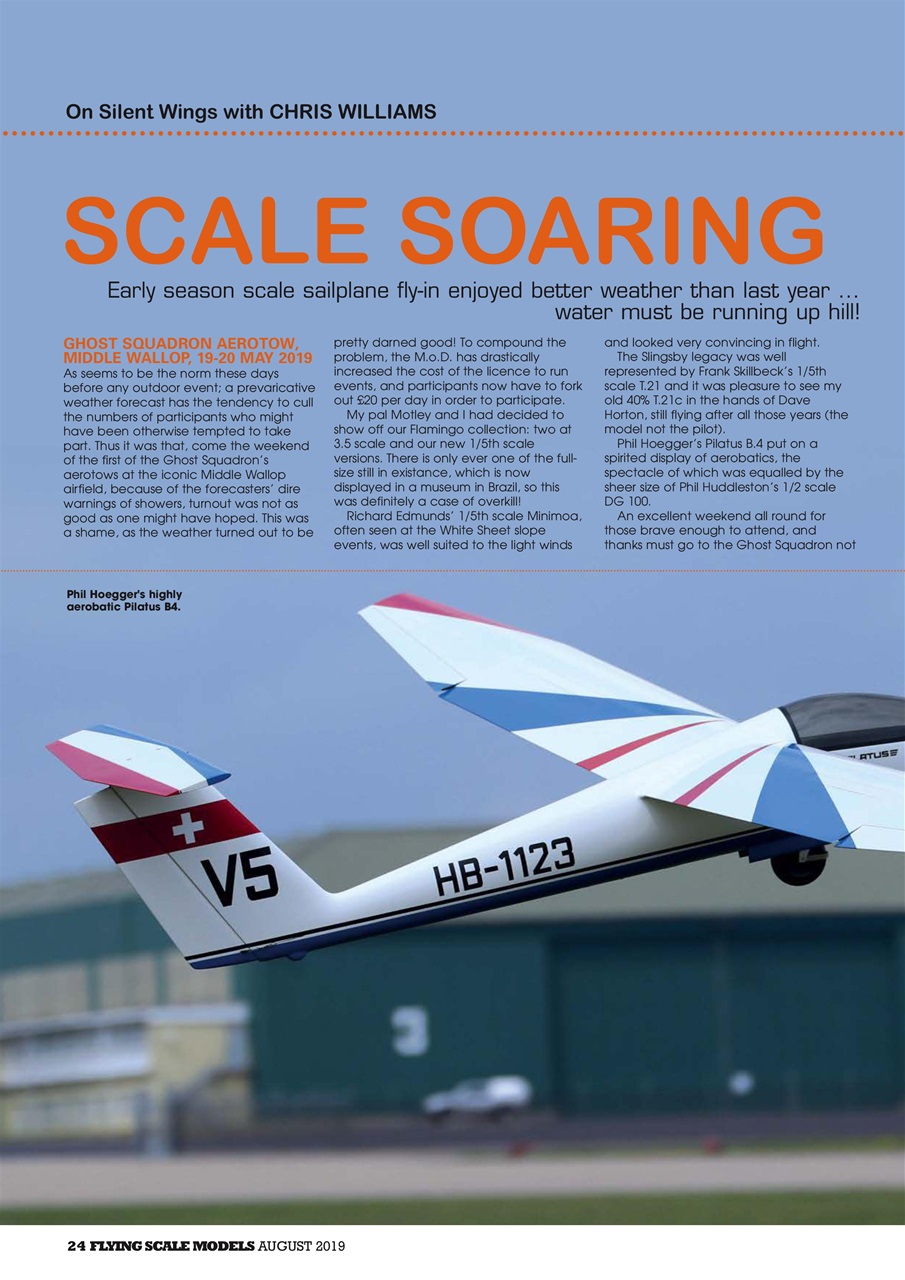 Flying Scale Models Preview Pages