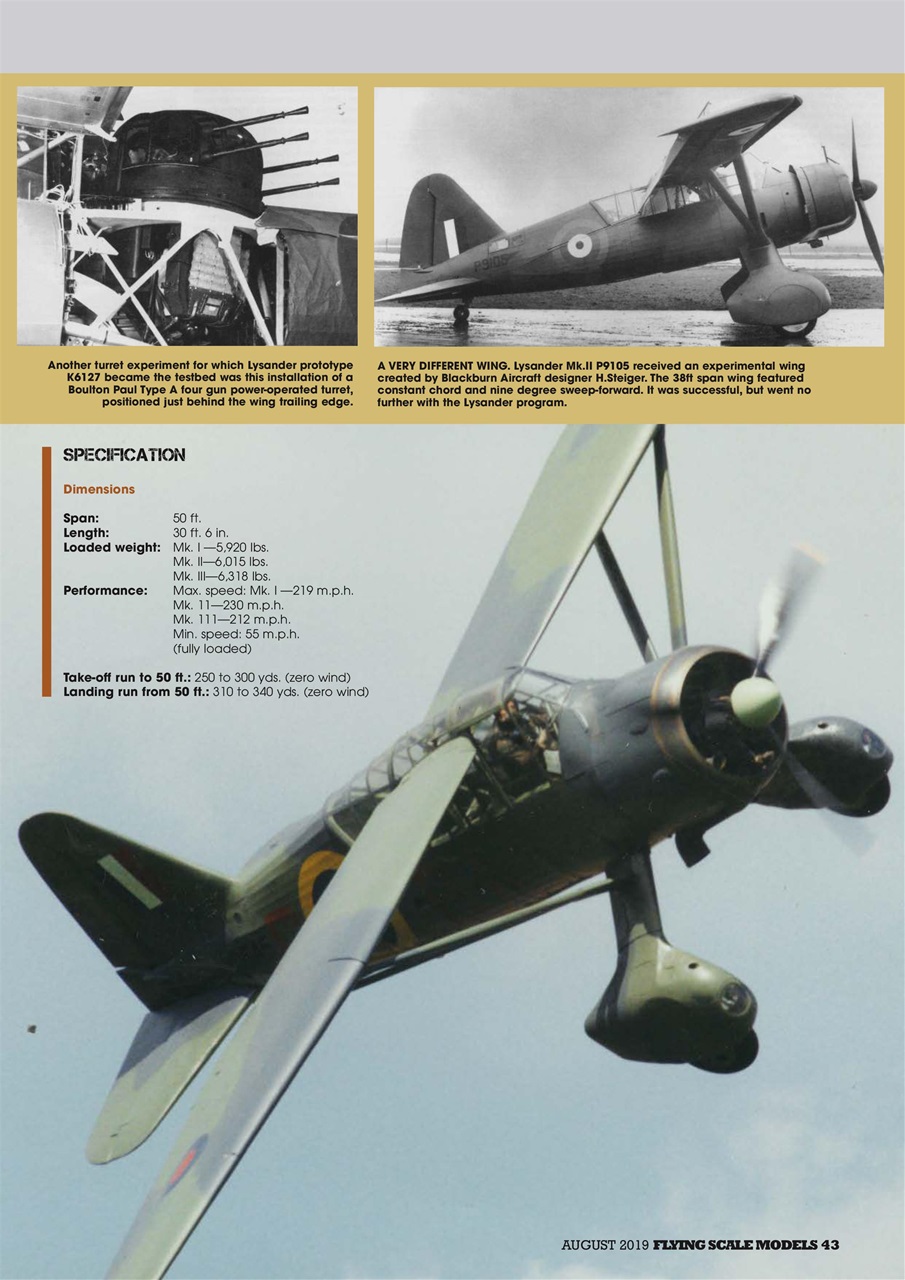 Flying Scale Models Preview Pages