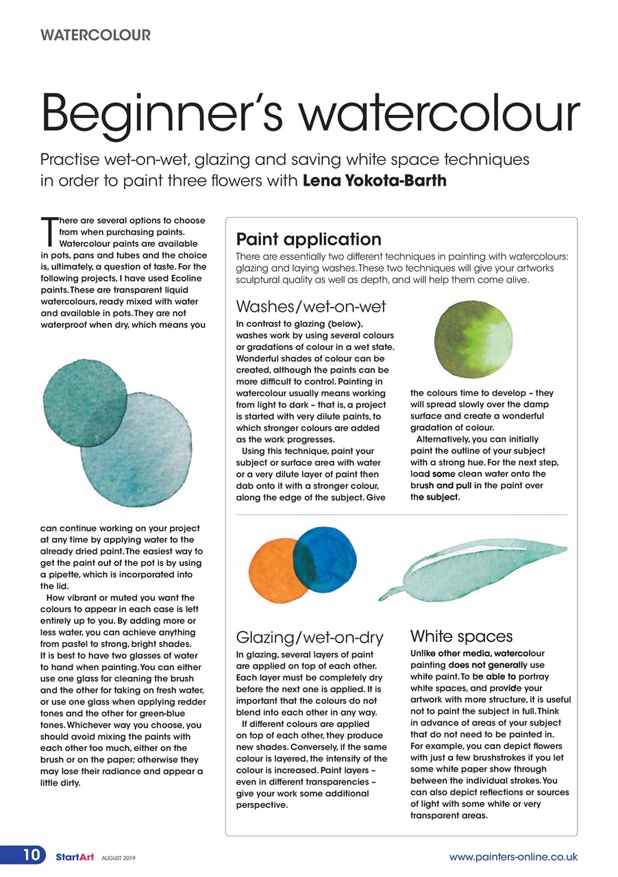 Start Art Preview Pages