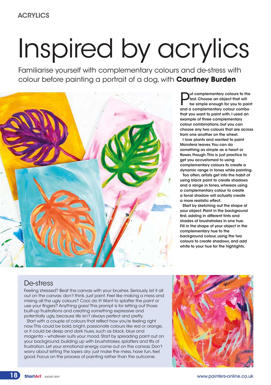 Start Art Preview Pages