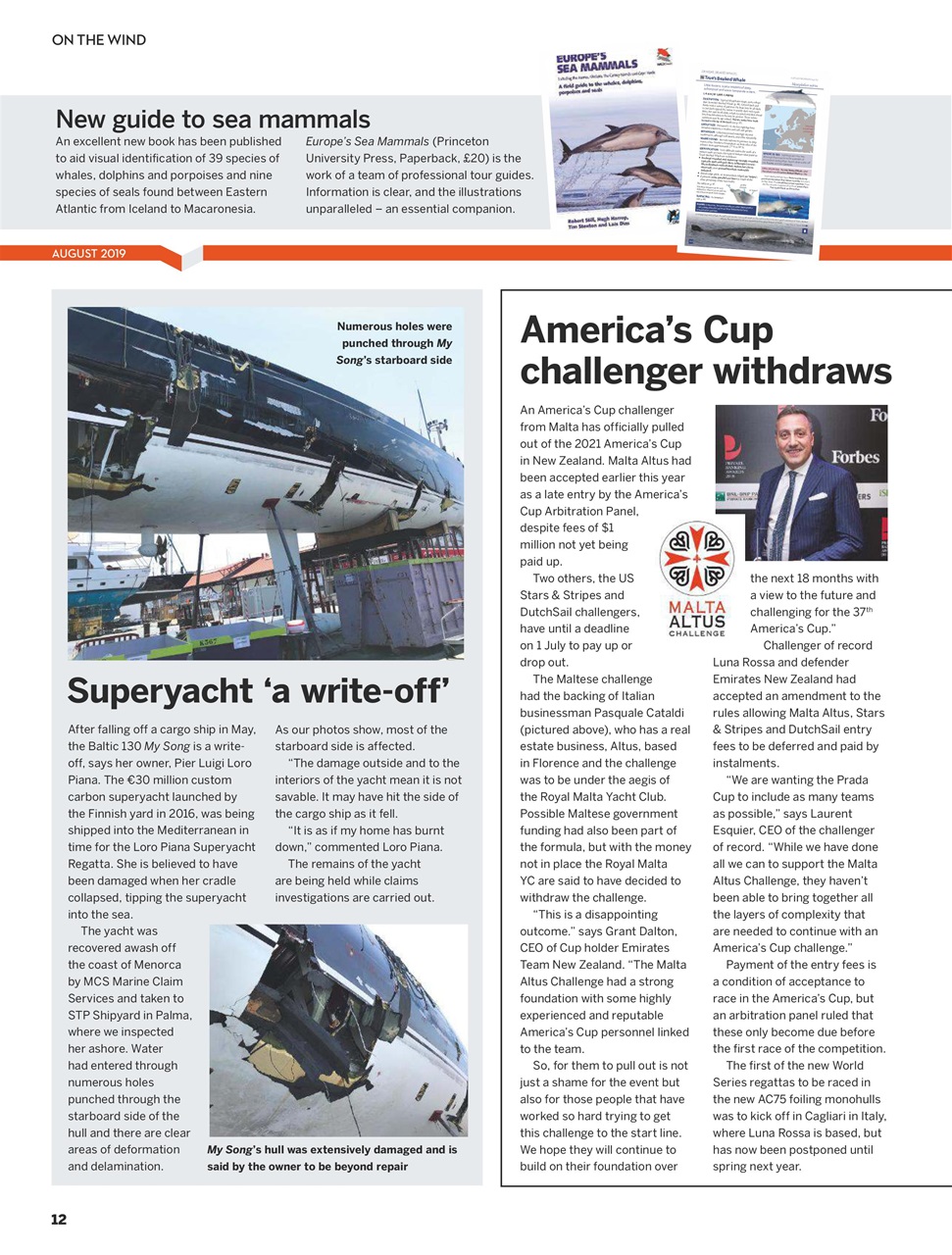 Yachting World Preview Pages