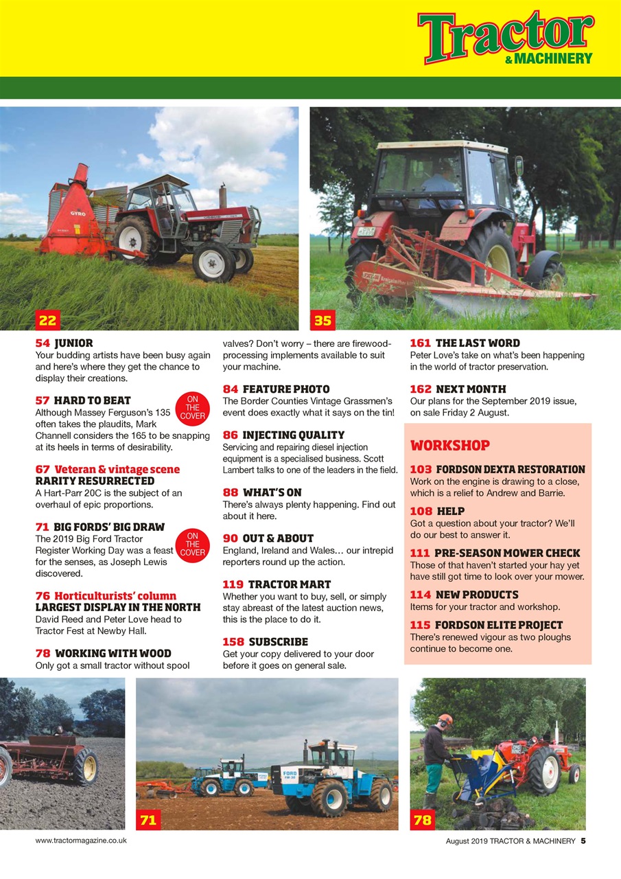 Tractor & Machinery Preview Pages