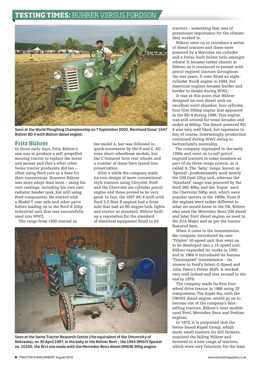 Tractor & Machinery Preview Pages