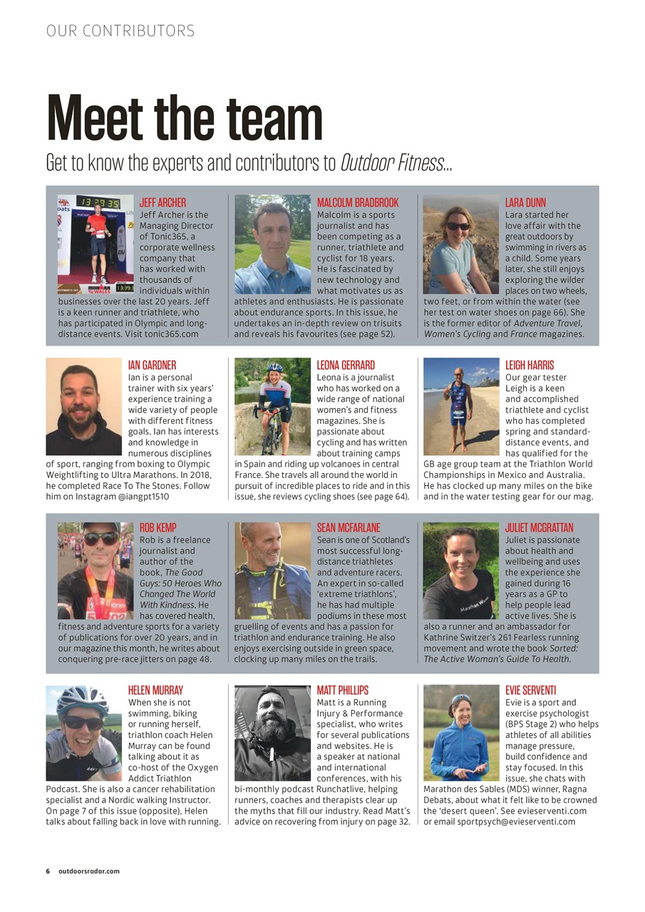 Outdoor Fitness & Adventure Preview Pages