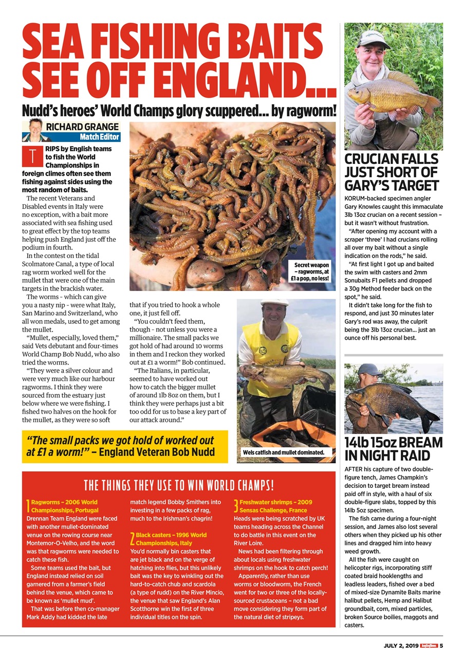 Angling Times Preview Pages