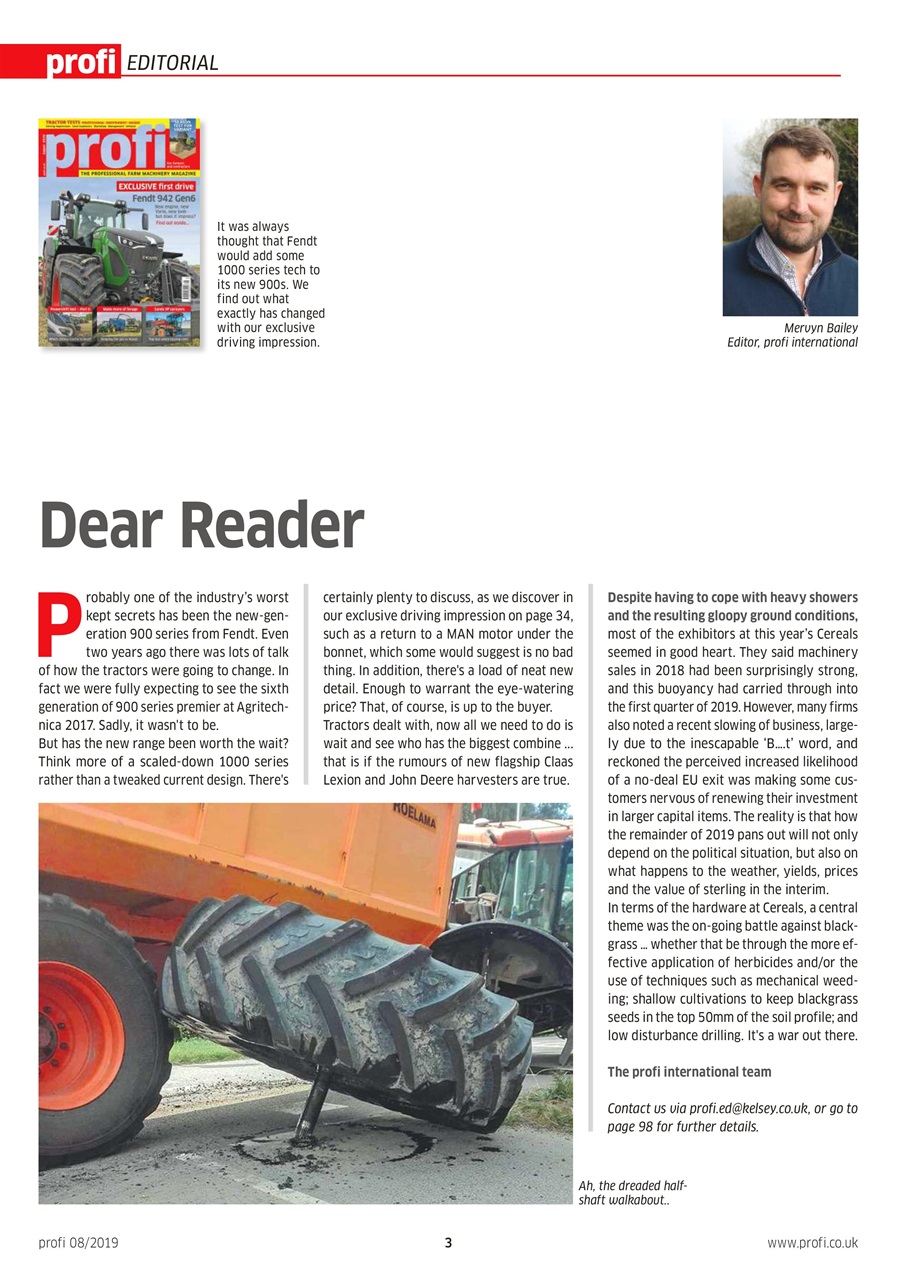 Profi International Preview Pages