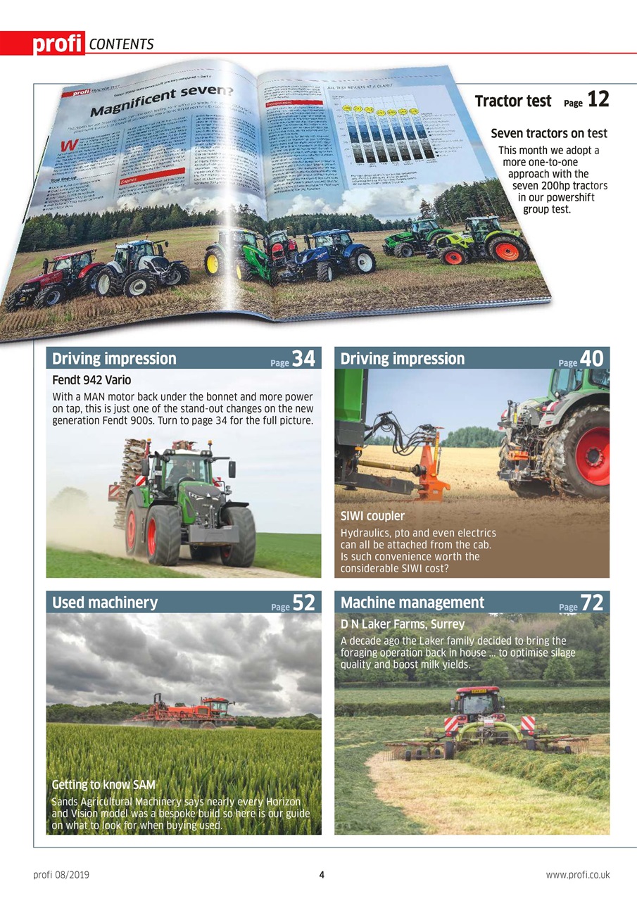 Profi International Preview Pages