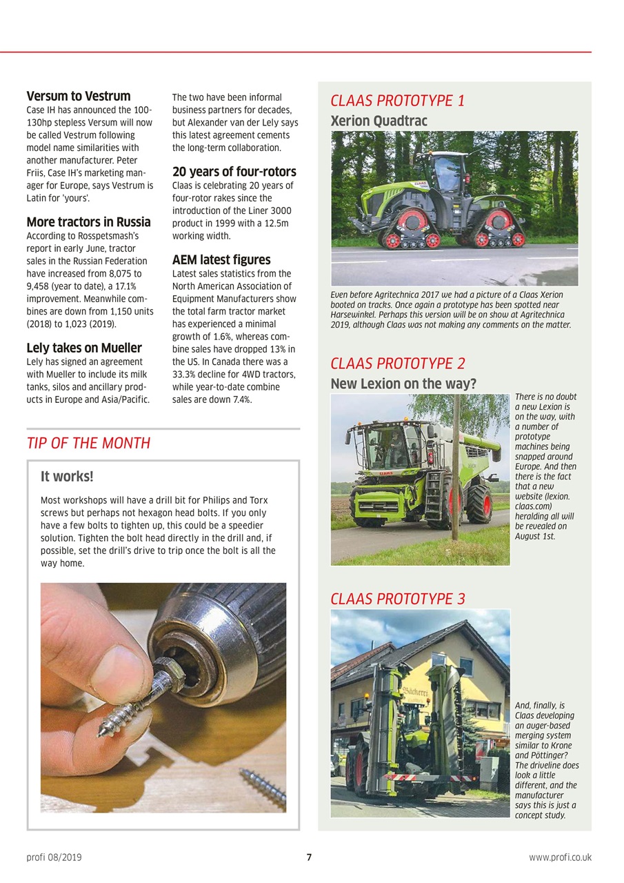 Profi International Preview Pages