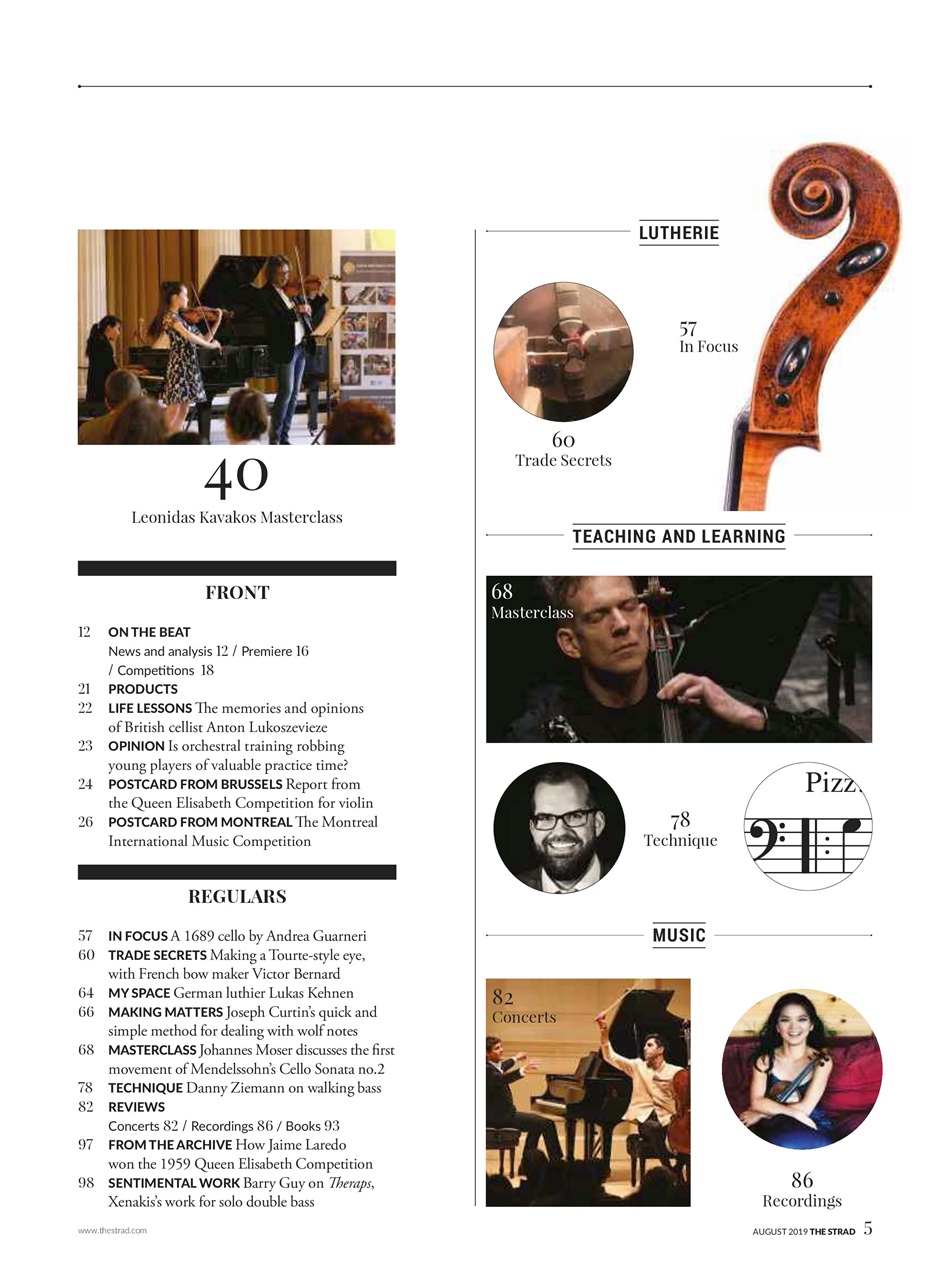 The Strad Preview Pages