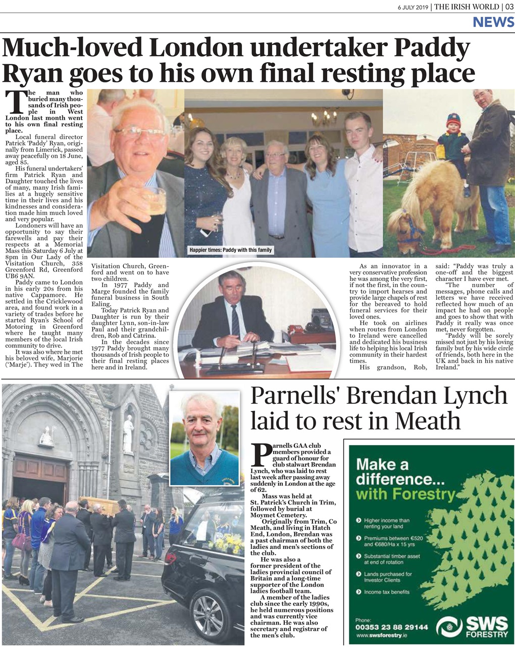 Irish World Preview Pages