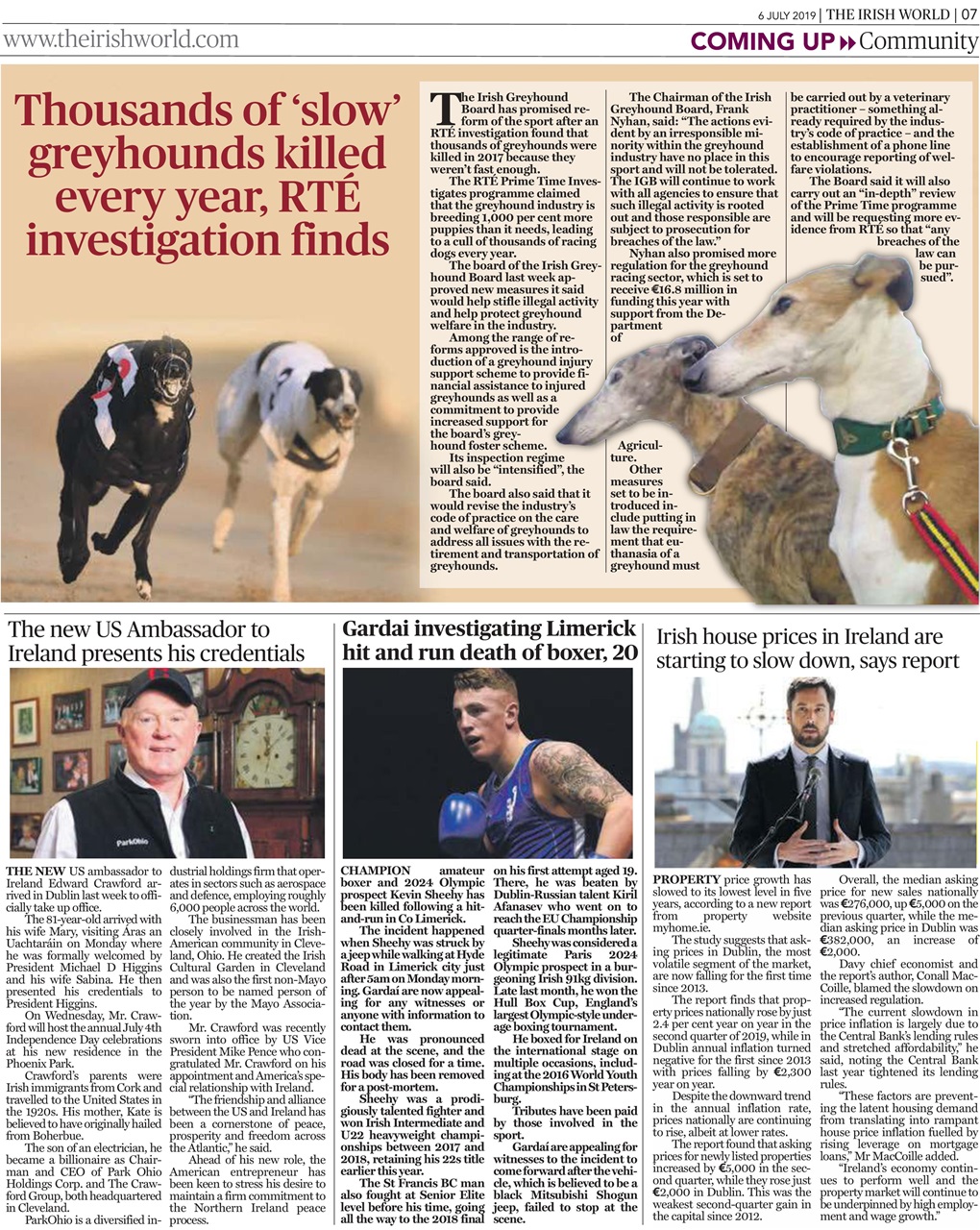 Irish World Preview Pages