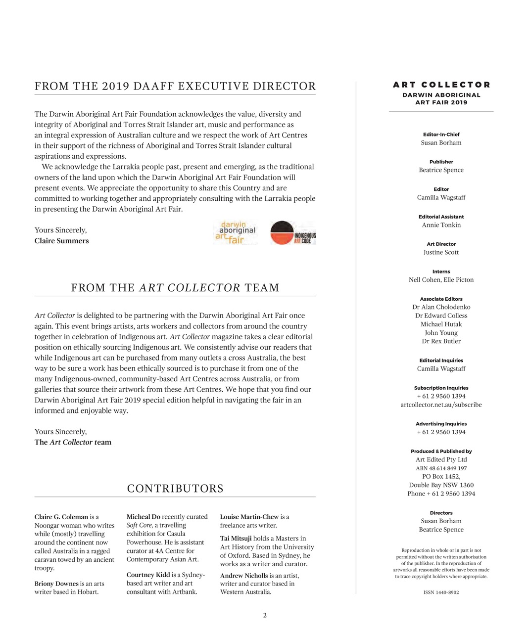Art Collector Preview Pages