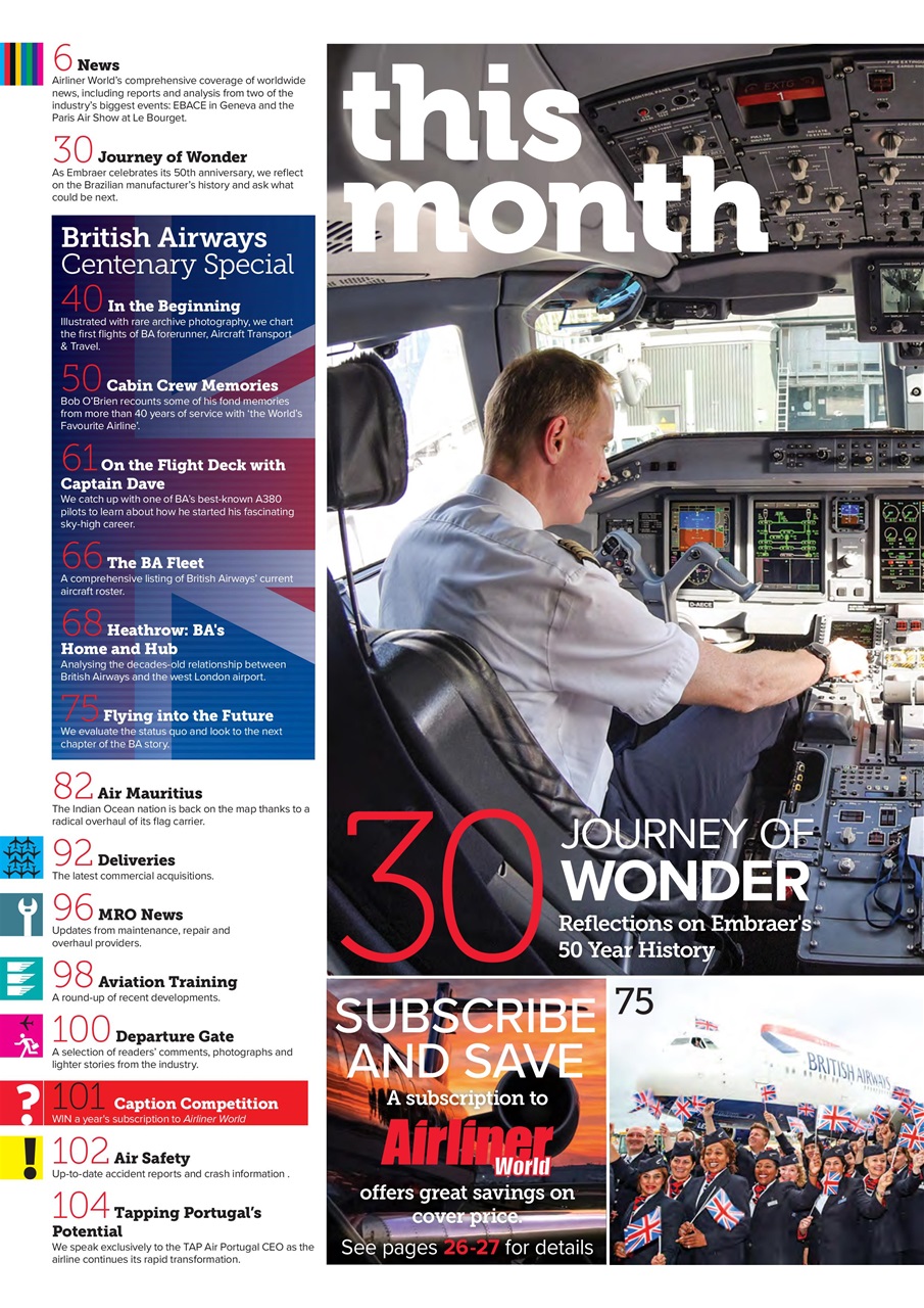 Airliner World Preview Pages