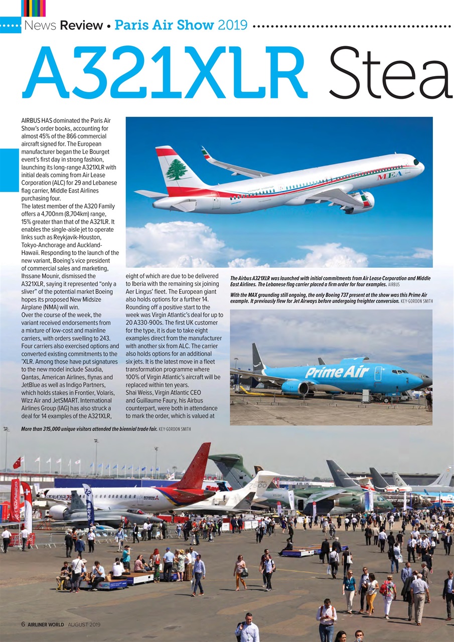 Airliner World Preview Pages