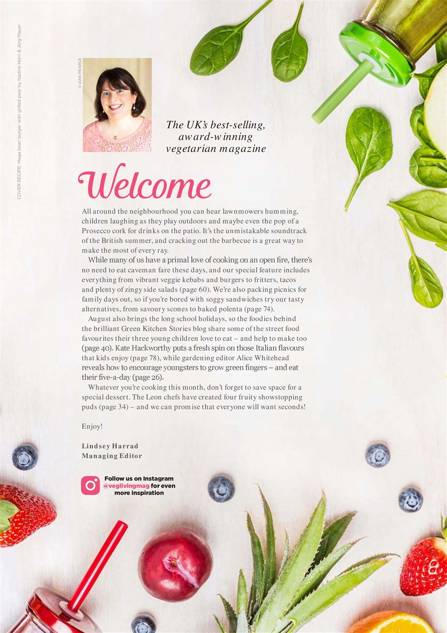 Vegetarian Living Preview Pages