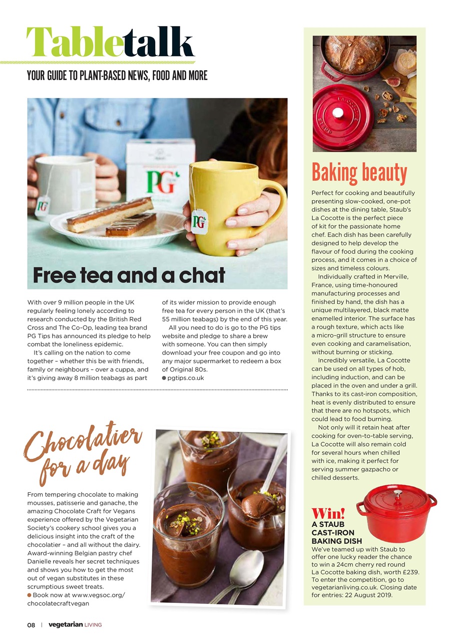 Vegetarian Living Preview Pages