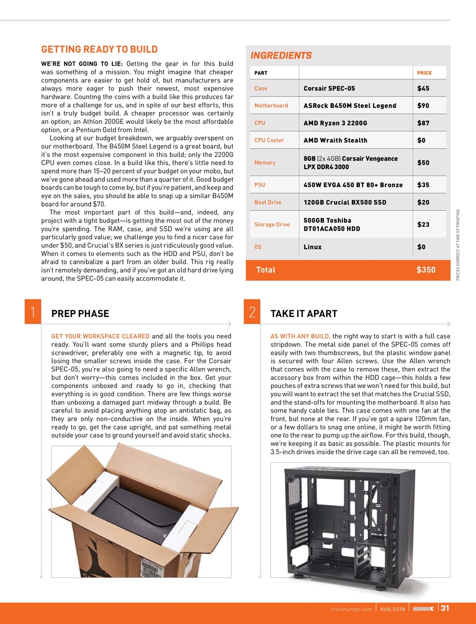 Maximum PC Preview Pages