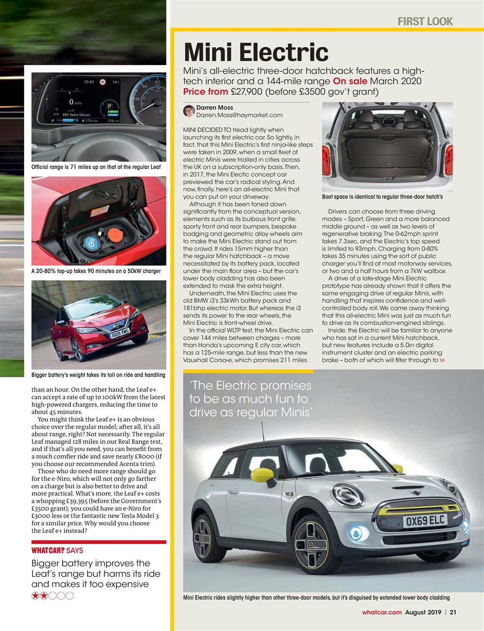 What Car? Preview Pages