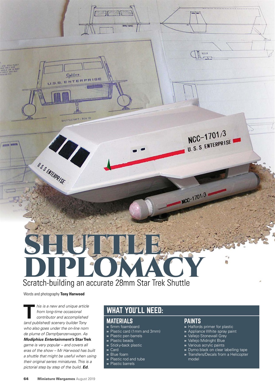 Miniature Wargames Preview Pages