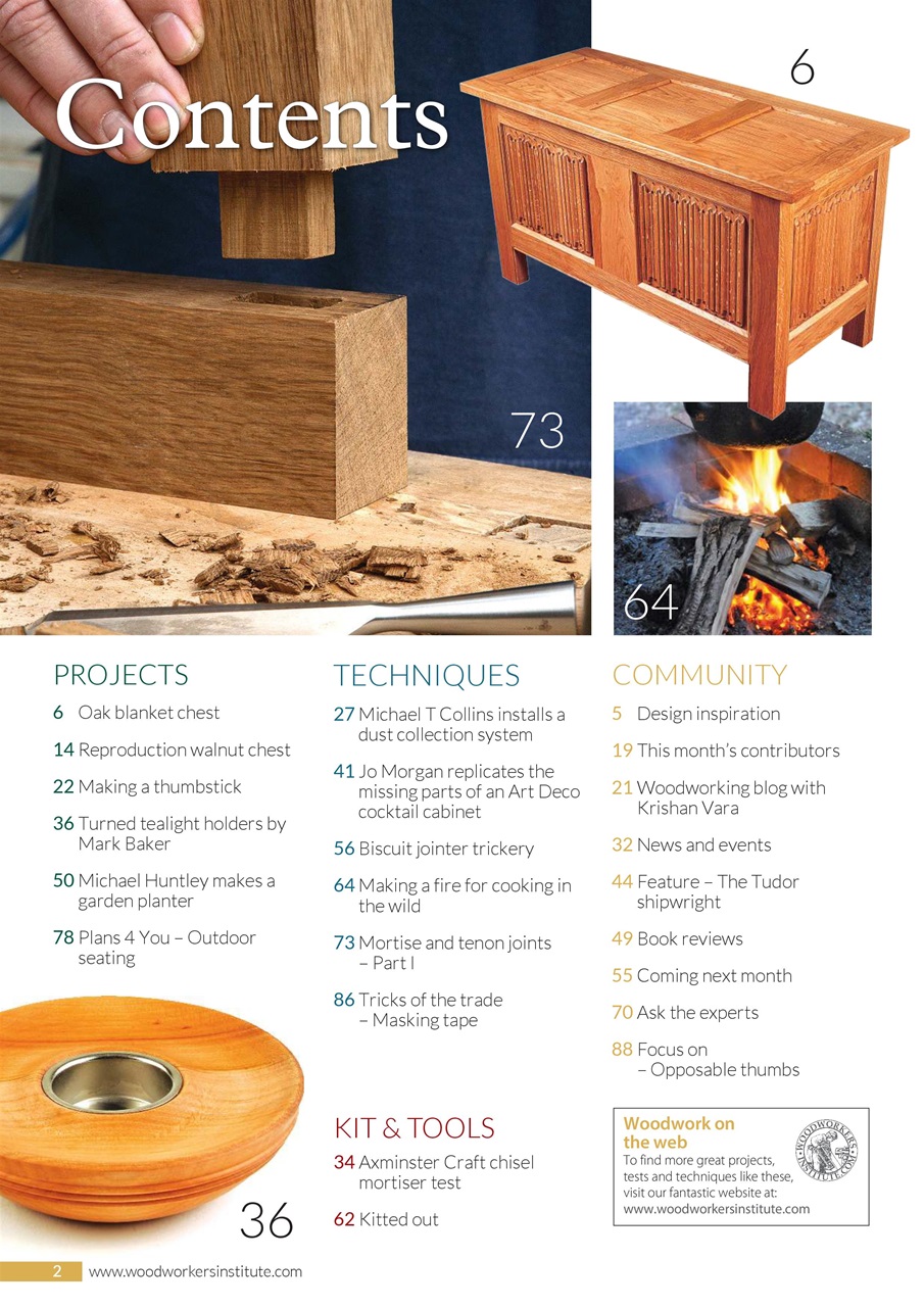 Woodworking Crafts Magazine Preview Pages