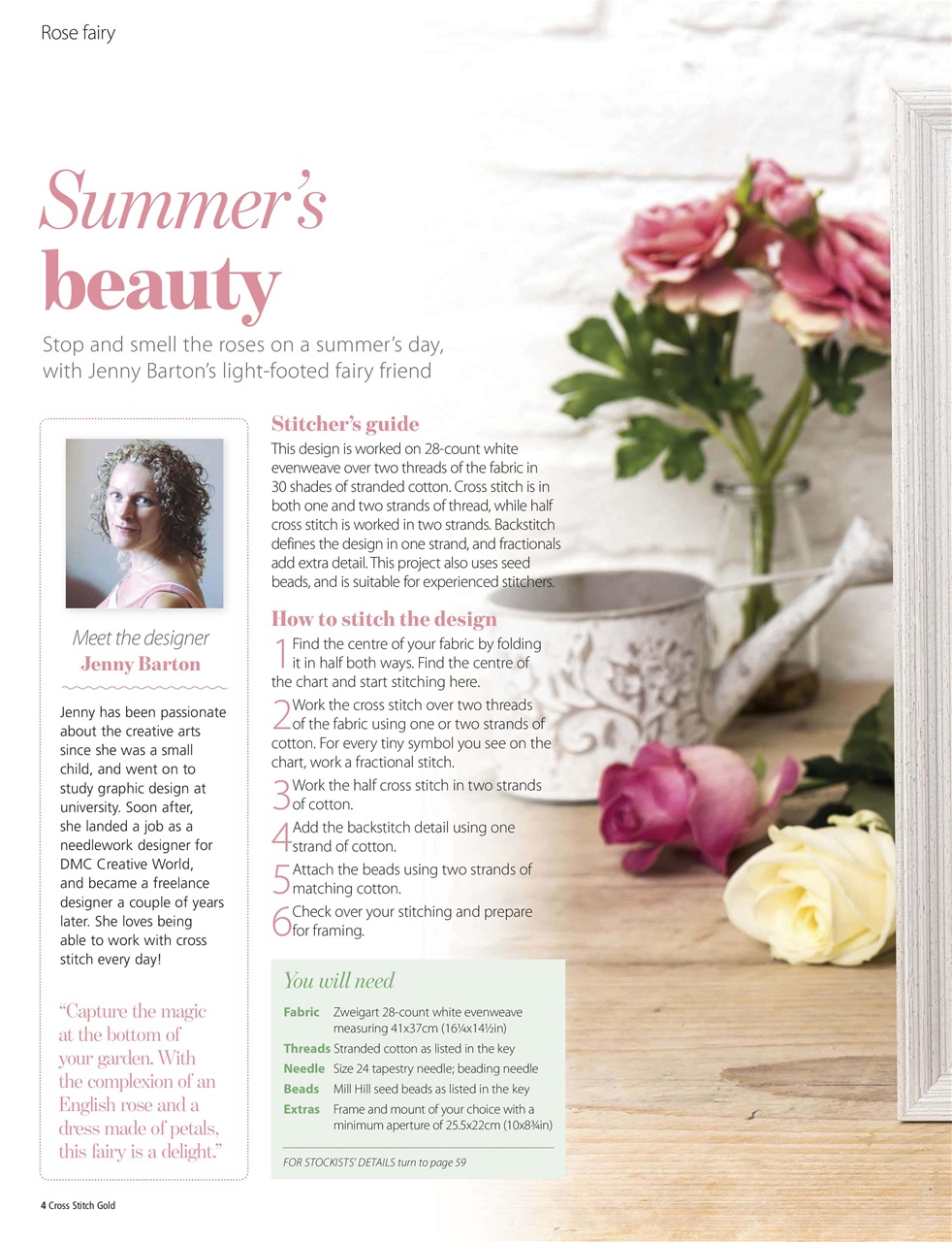 Cross Stitch Gold Preview Pages