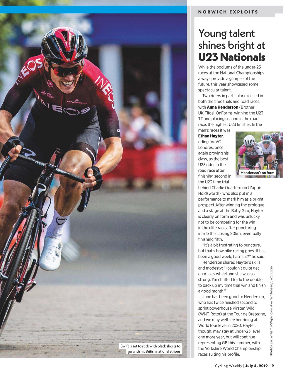 Cycling Weekly Preview Pages