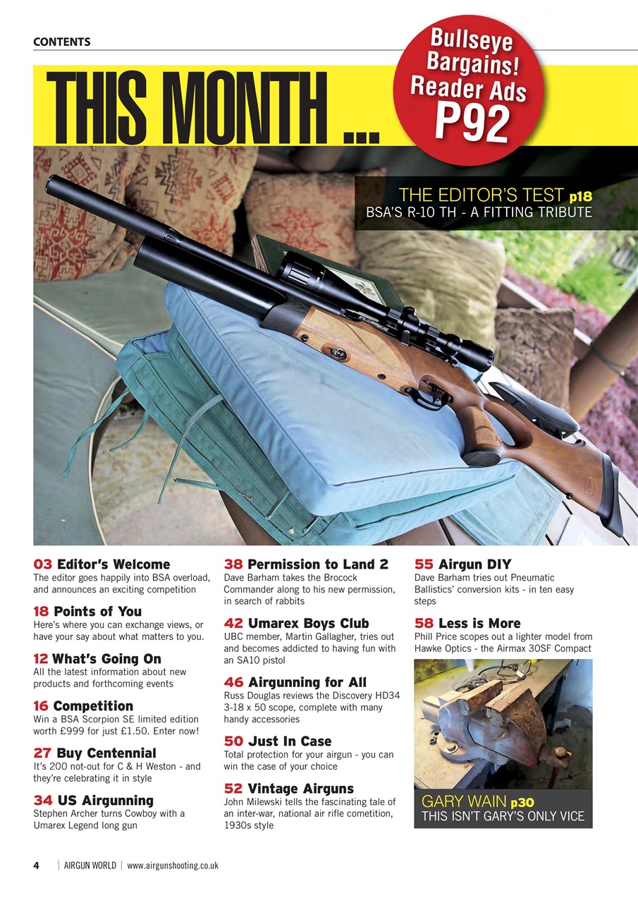 Airgun World Preview Pages