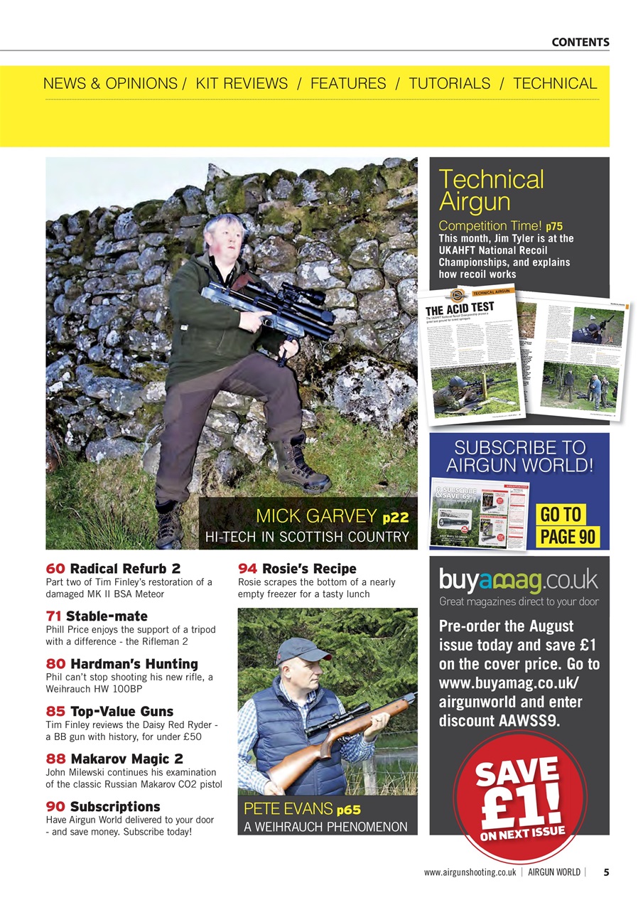 Airgun World Preview Pages