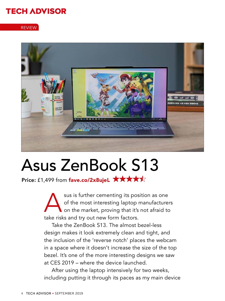 Tech Advisor Preview Pages