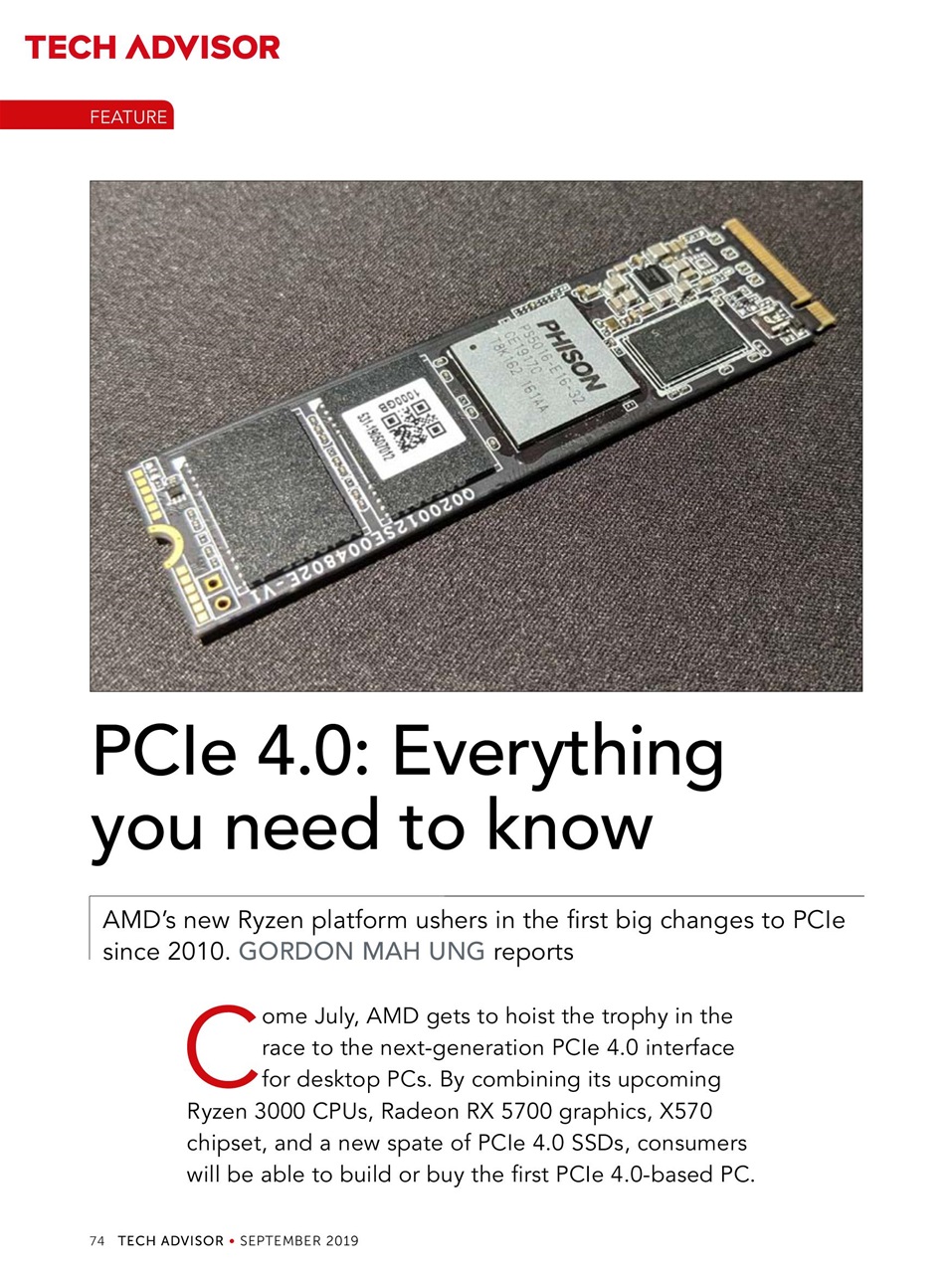 Tech Advisor Preview Pages