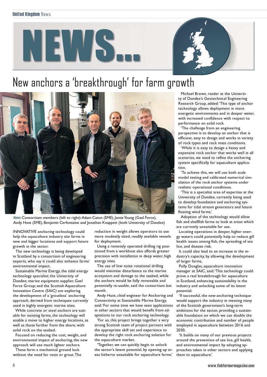 Fish Farmer Magazine Preview Pages