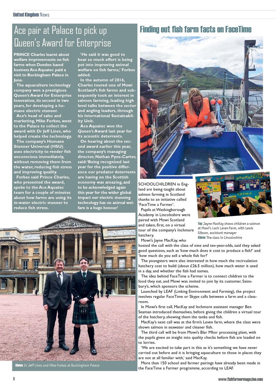 Fish Farmer Magazine Preview Pages