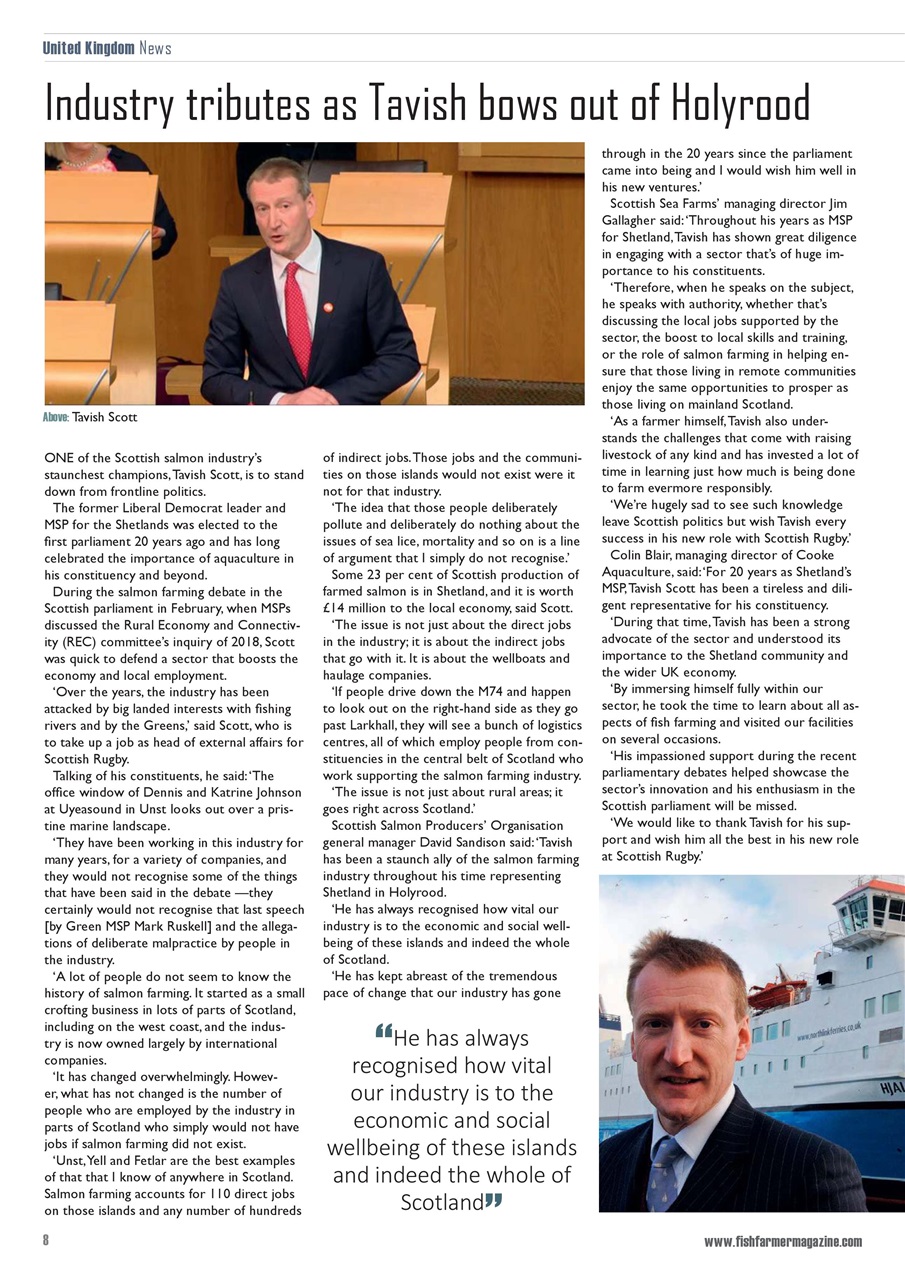 Fish Farmer Magazine Preview Pages