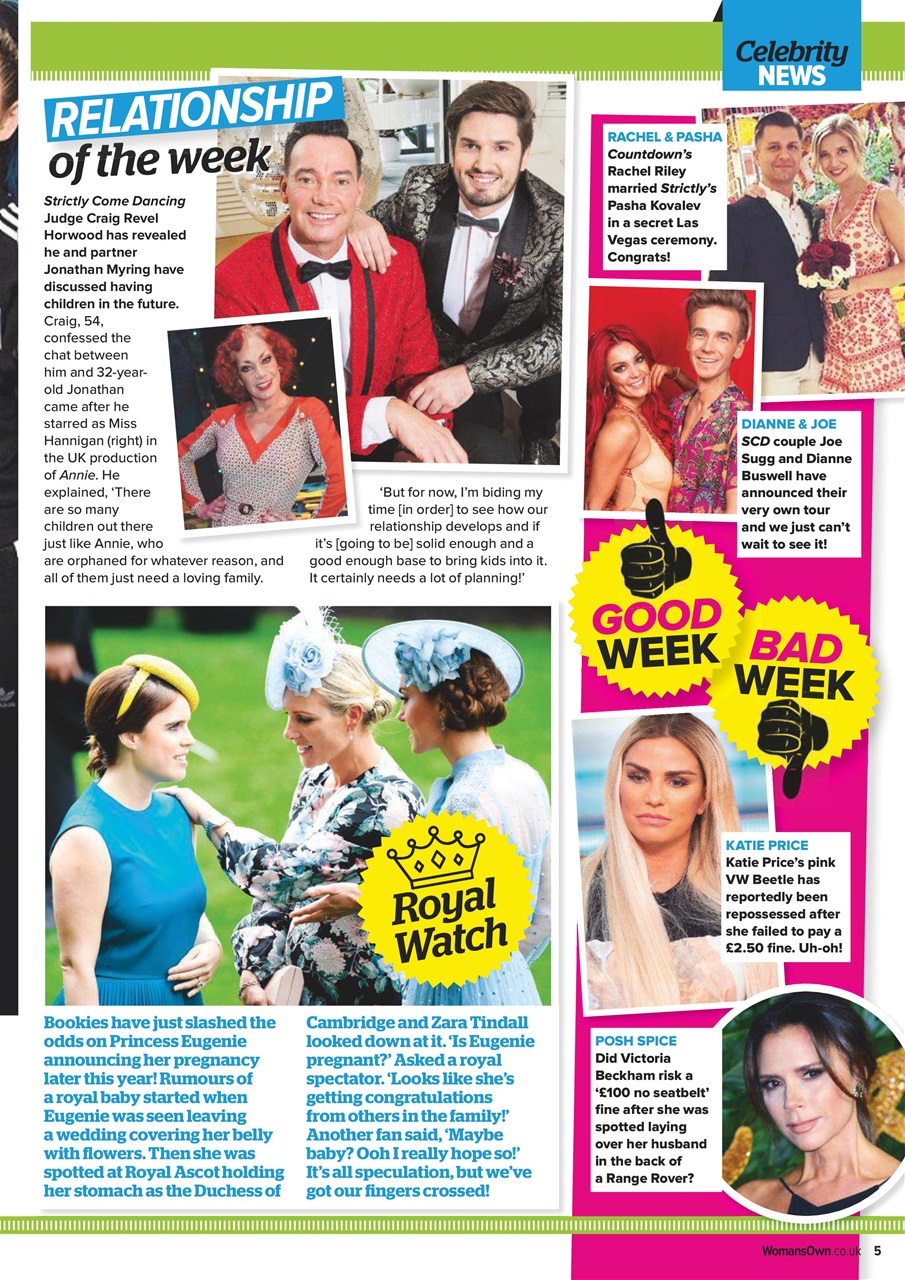 Woman's Own Preview Pages