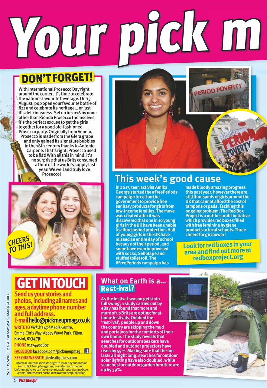 Pick Me Up Preview Pages