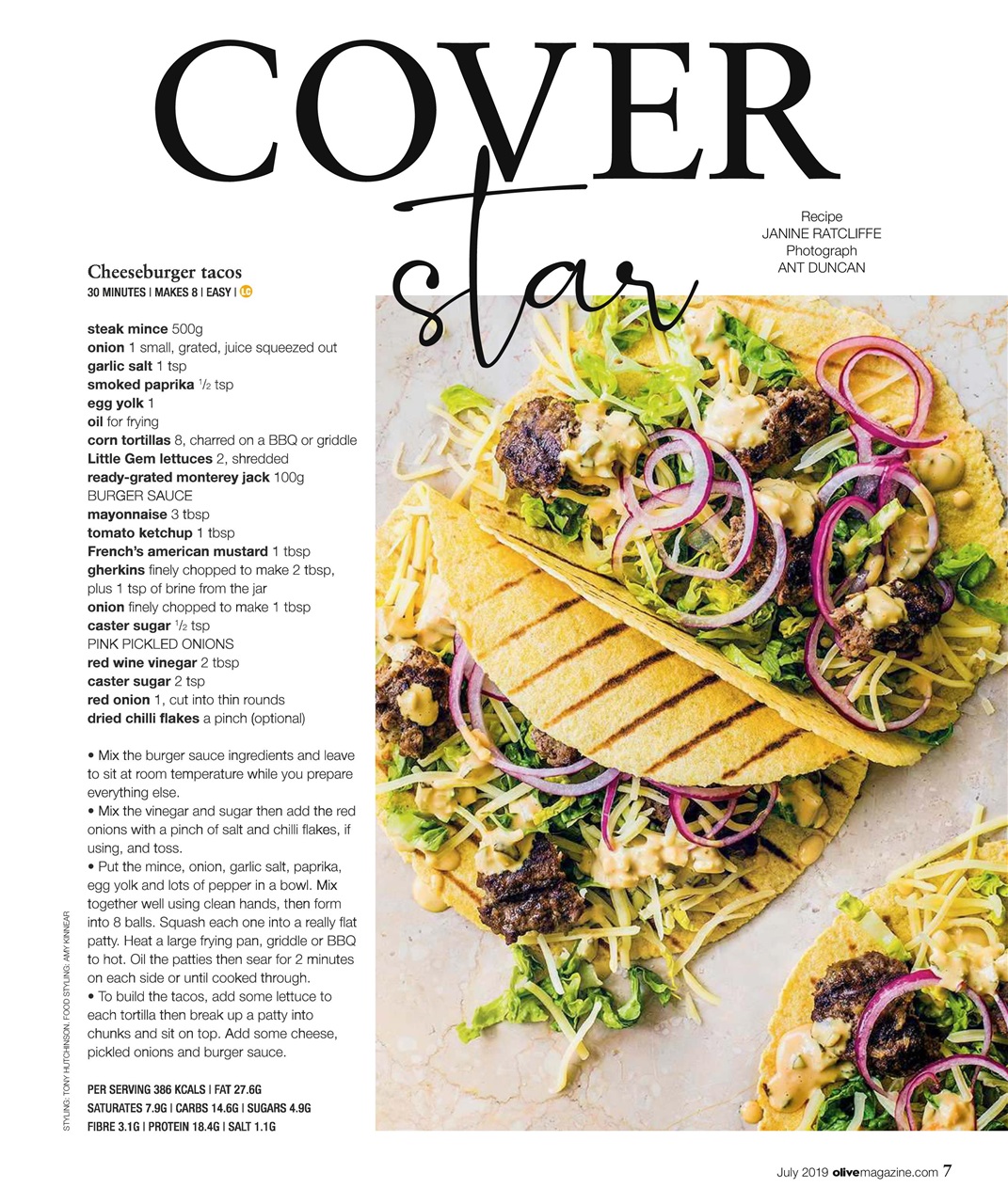 Olive Magazine Preview Pages