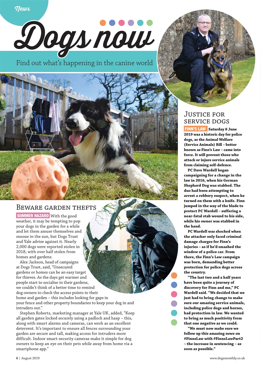 Dogs Monthly Preview Pages