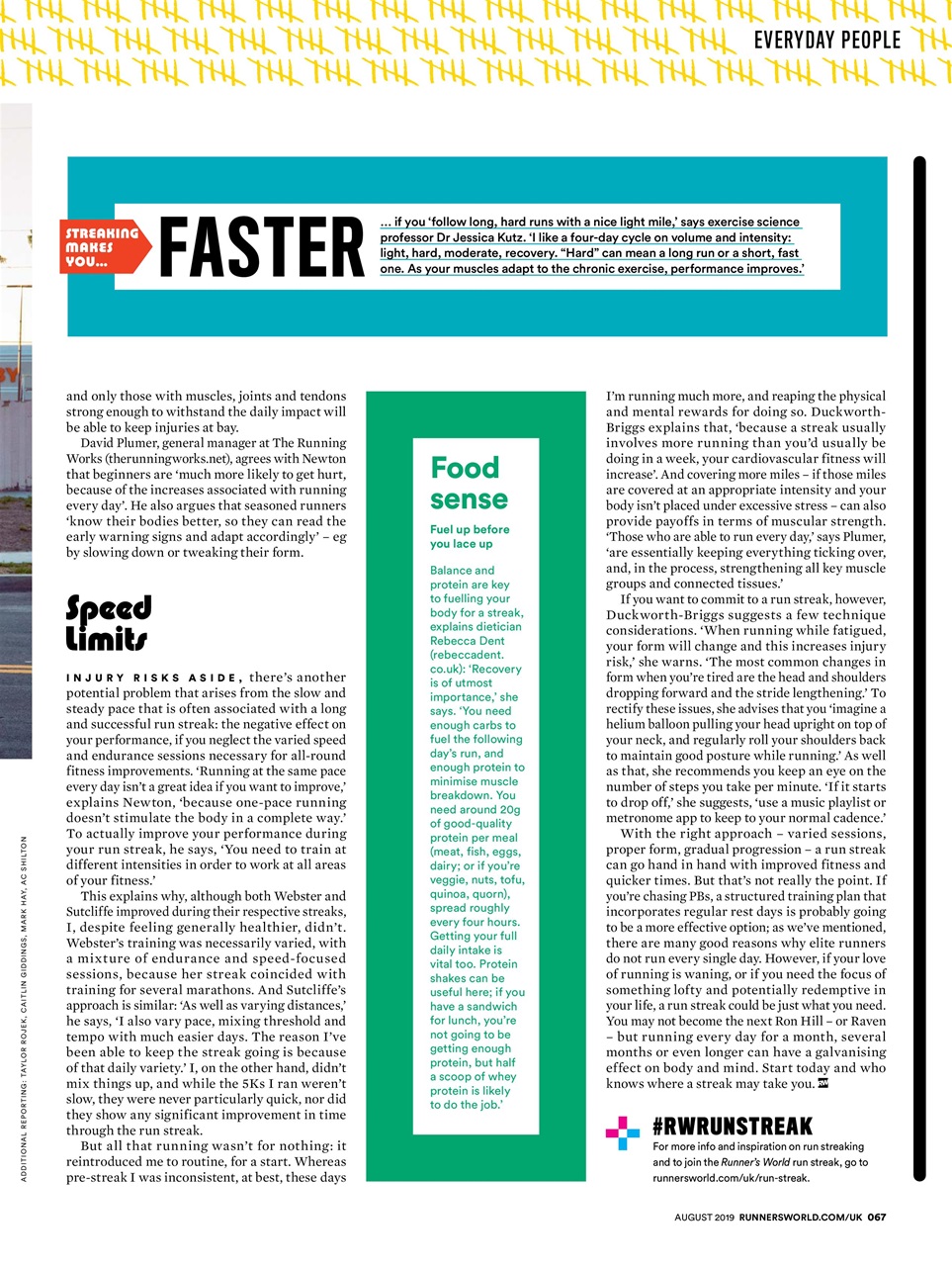 Runner's World Preview Pages