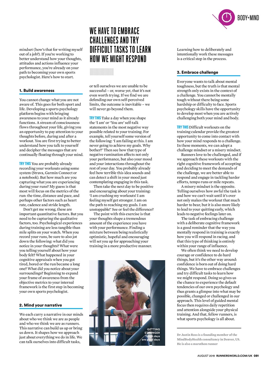 Runner's World Preview Pages