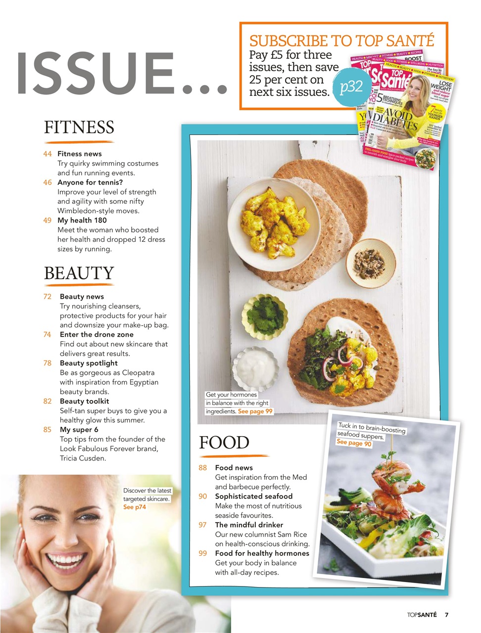 Top Sante Preview Pages