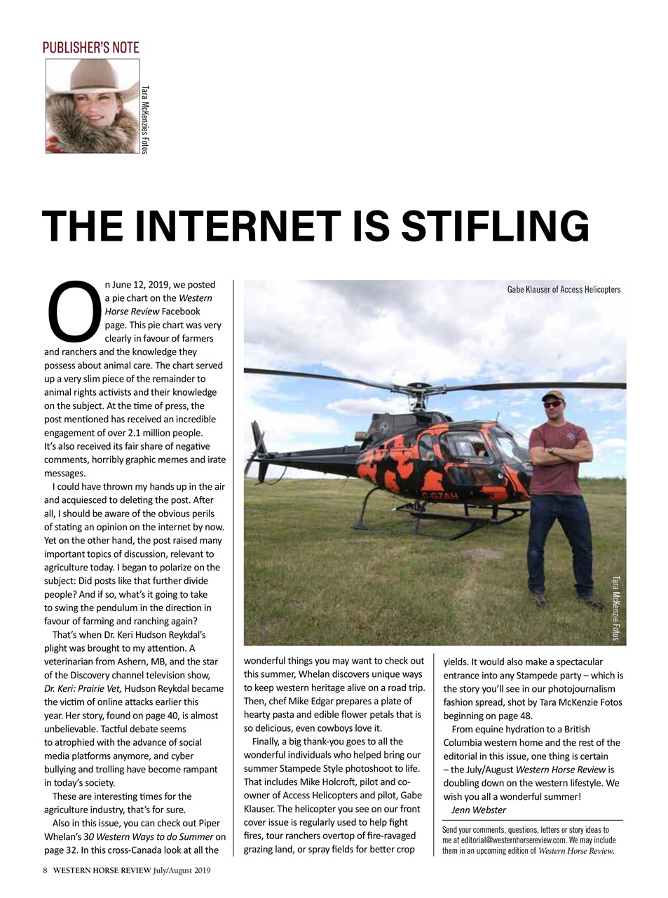 Western Horse Review Preview Pages