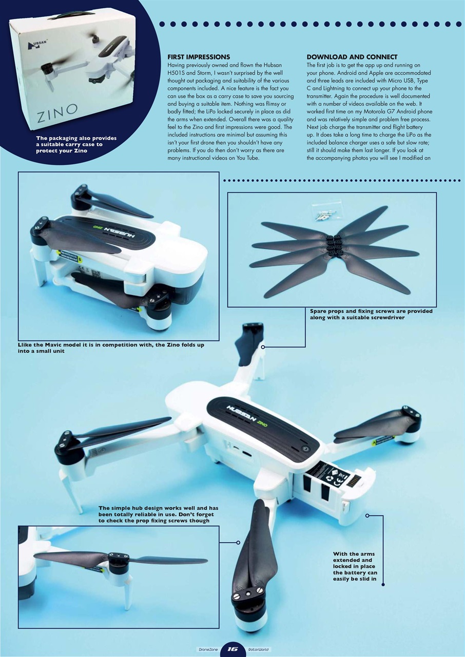 Radio Control DroneZone Preview Pages
