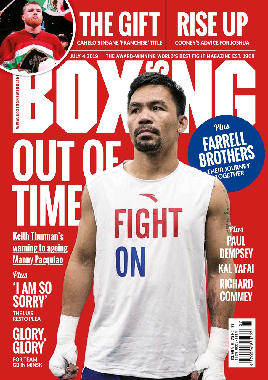 Boxing News Preview Pages
