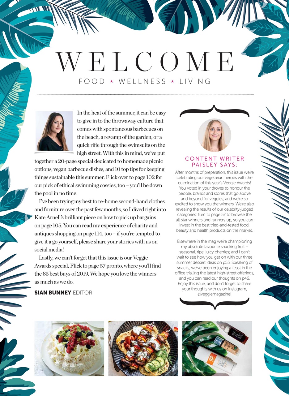 Veggie Magazine Preview Pages