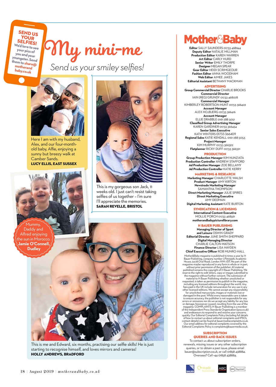 Mother & Baby Preview Pages