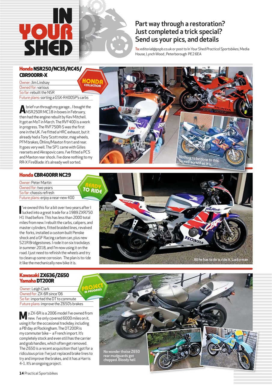 Practical Sportsbikes Preview Pages