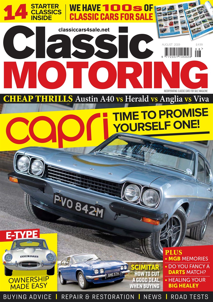 Classic Motoring Preview Pages