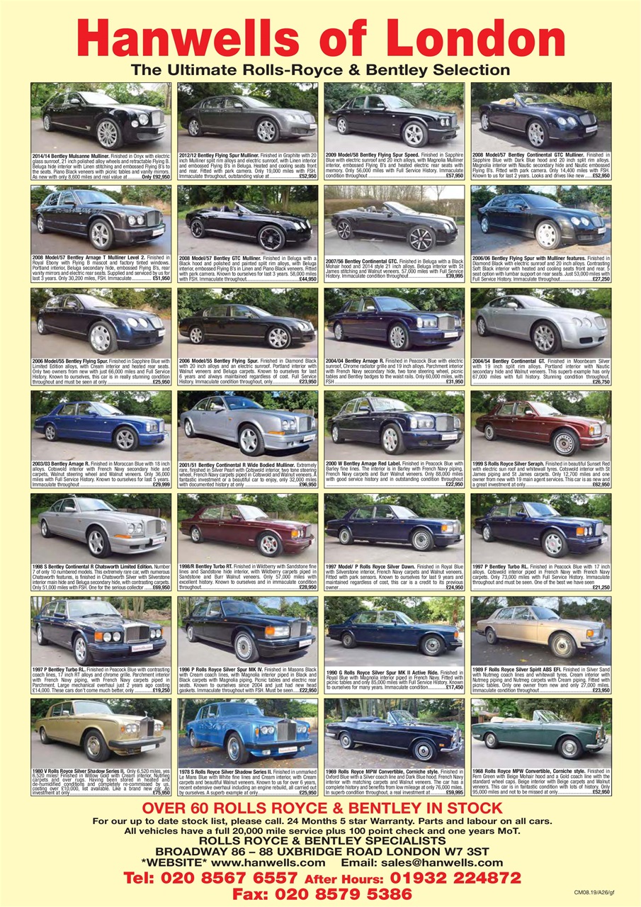 Classic Motoring Preview Pages